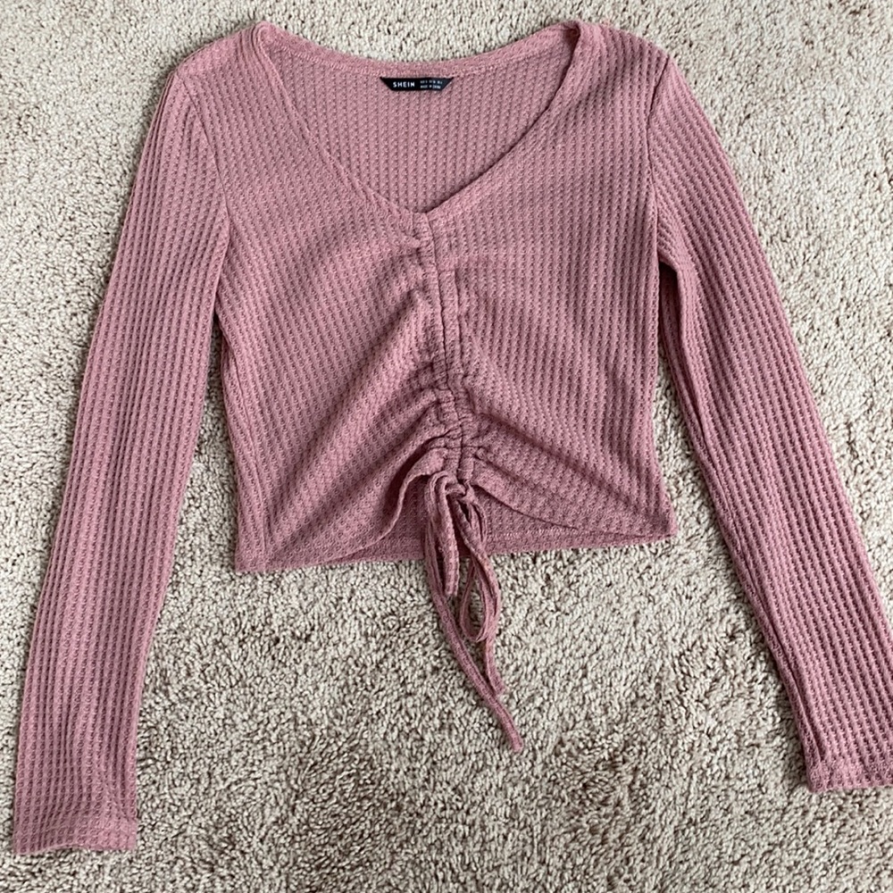 SHEIN mauve long sleeve